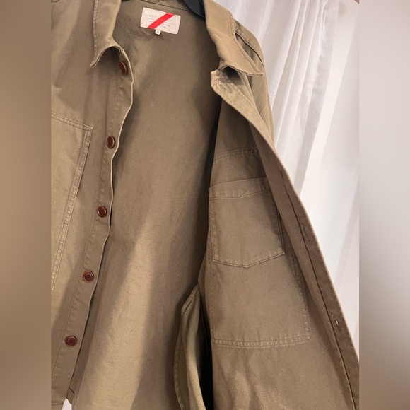 Best Made Co. Men’s Hatched Canvas Chore Coat - Picture 4 of 4